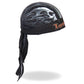 Hot Leathers HWH1047  Skull Face Headwrap