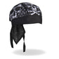 Hot Leathers HWH1090 Skull Flag Headwrap