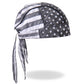 Hot Leathers HWH1092 Gray Flag Headwrap