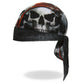 Hot Leathers HWH1098 Jumbo Skull Headwrap