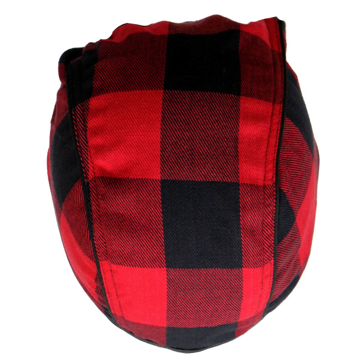 Hot Leathers HWH1108 Red Buffalo Plaid Headwrap