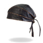 Hot Leathers HWL1008 Brown Rub-Off Seam Leather Headwrap