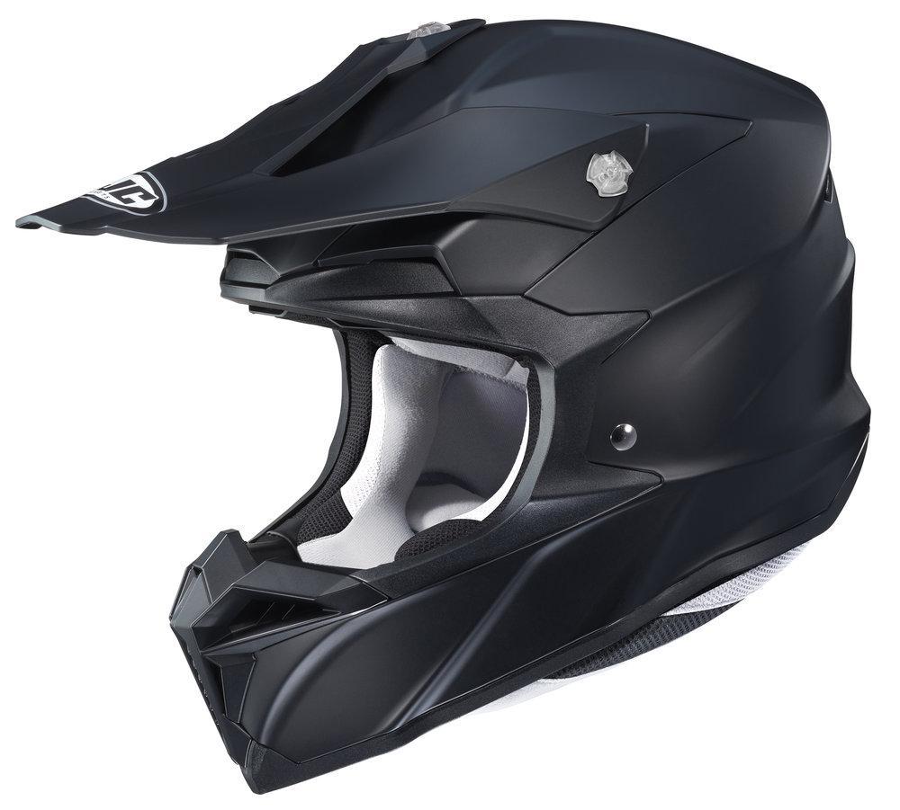 HJC i50  Solid Semi Flat Black Off Road Moto Cross Motorcycle Helmet
