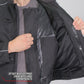 Hot Leathers JKM1024 Men’s Black All Weather Armored Nylon Jacket with Concealed Carry Pocket