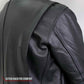 Hot Leathers JKM1027 Men’s Black ‘Carry and Conceal’ Leather Jacket