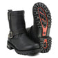 Milwaukee Motorcycle Clothing Company MB407 Men's Black Afterburner Motorcycle Leather Boots