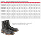 Milwaukee Leather MBM9095 Men’s Classic Black Logger Lace-Up Boots with Side Zipper