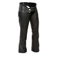 Milwaukee Leather ML1986 Women's Black Leather Low Cut Sure Fit Motorcycle Chaps