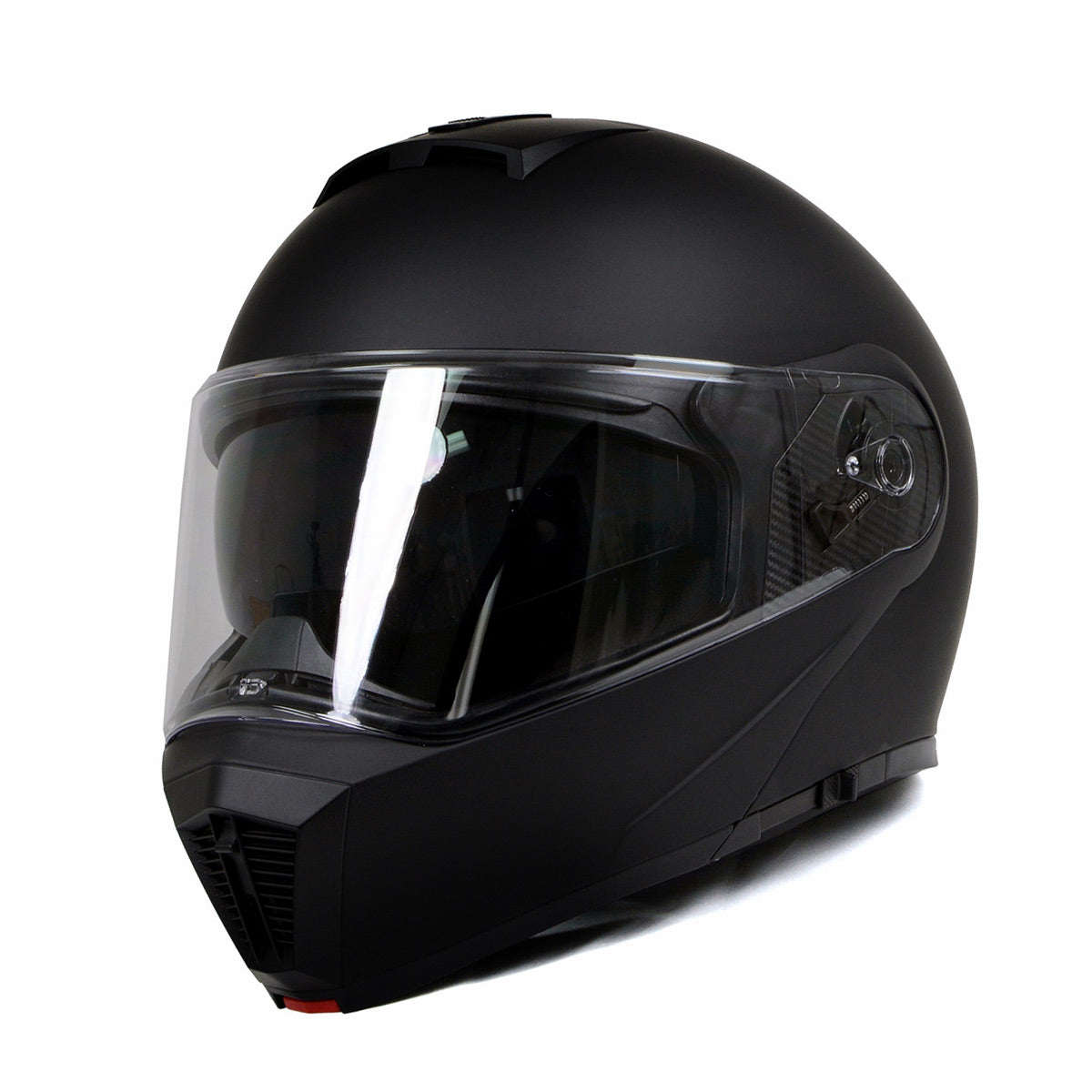 Milwaukee Helmets MPH9831DOT 'Rascal' 3/4 Open Face Gloss Black 2 in 1 –