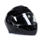 Milwaukee Helmets MPH9815DOT 'Breeze' Gloss Black Modular Helmet for Men and Women Biker w/ MP7922FMSET Heated Balaclava Bundle