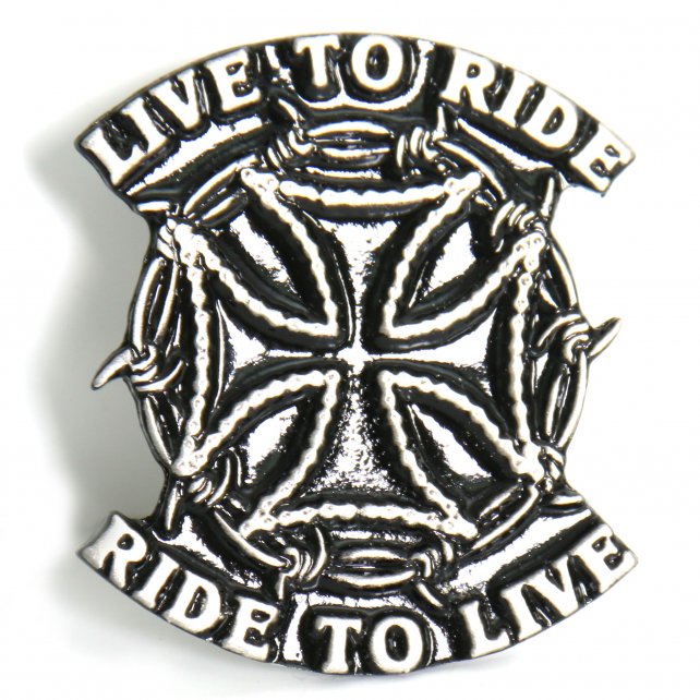 Hot Leathers PNA1005 Live to Ride Pin
