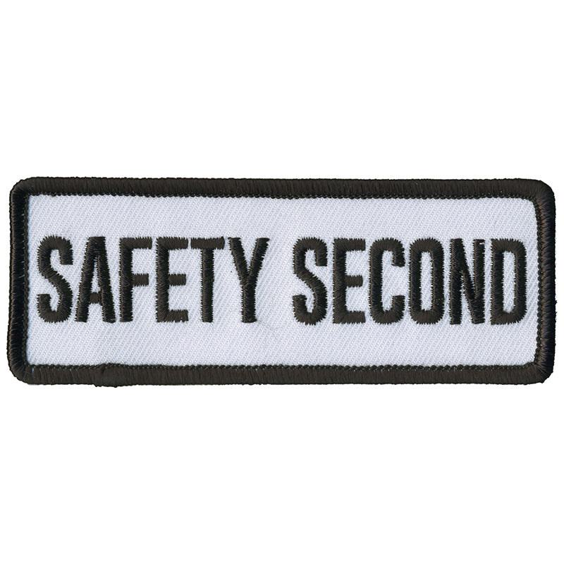 Hot Leathers PPL9793 Safety Second 4"x 2" Patch