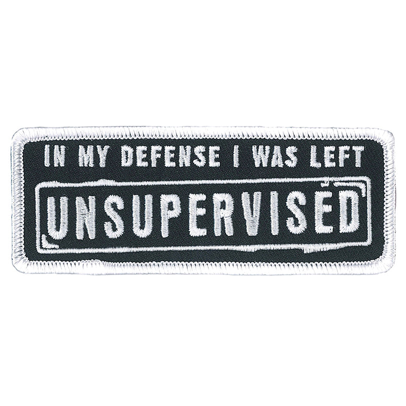 Hot Leathers PPL9806 Unsupervised 4"x 2" Patch