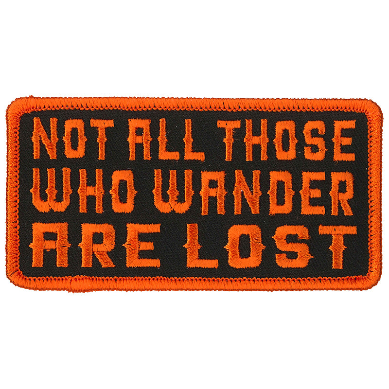 Hot Leathers PPL9820 Wander Lost 4"x 2" Patch