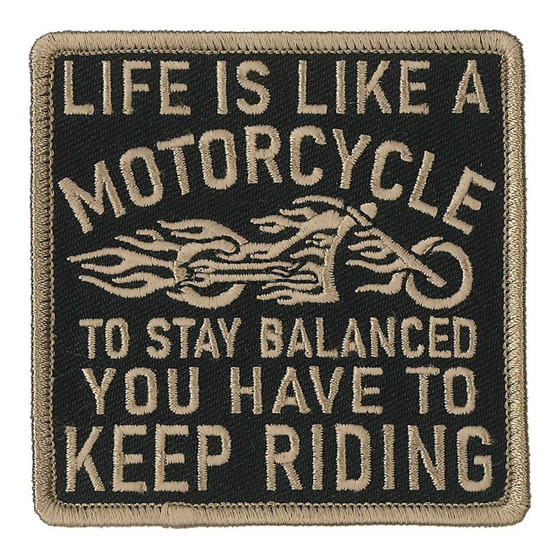 Hot Leathers PPL9828 Like A Motorcycle 3"x 3" Patch