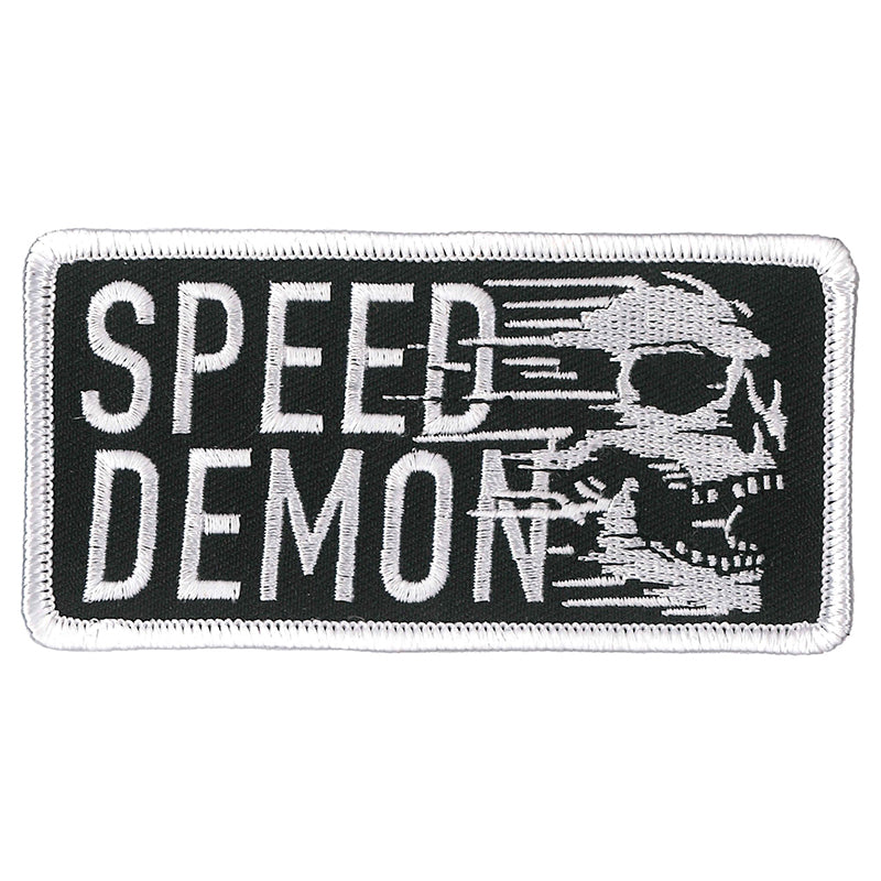 Hot Leathers PPL9870 Speed Demon 4"x 2" Patch