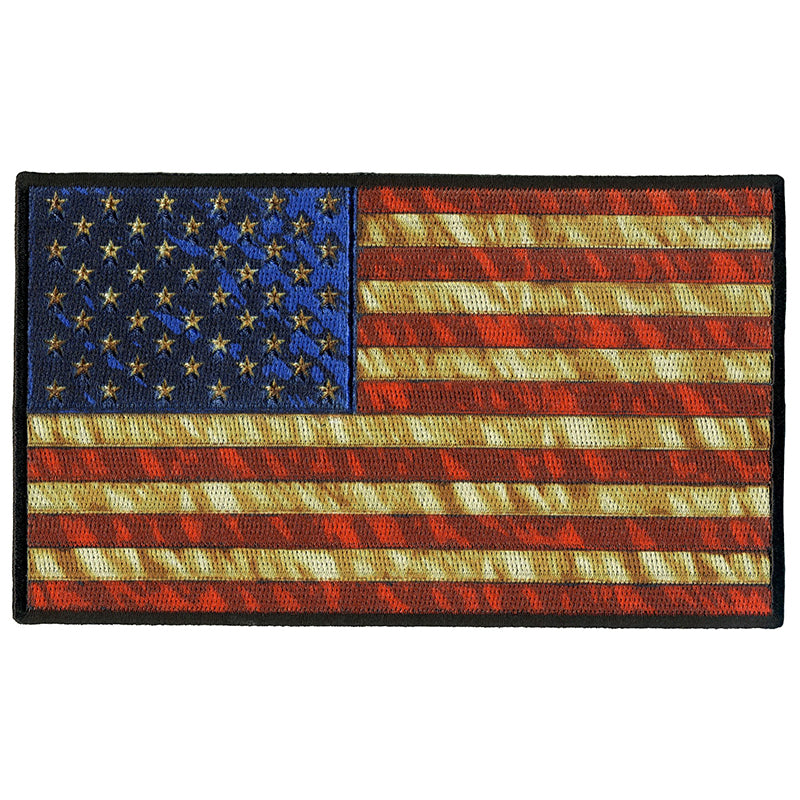 Hot Leathers PPQ1273 Vintage American Flag 10
