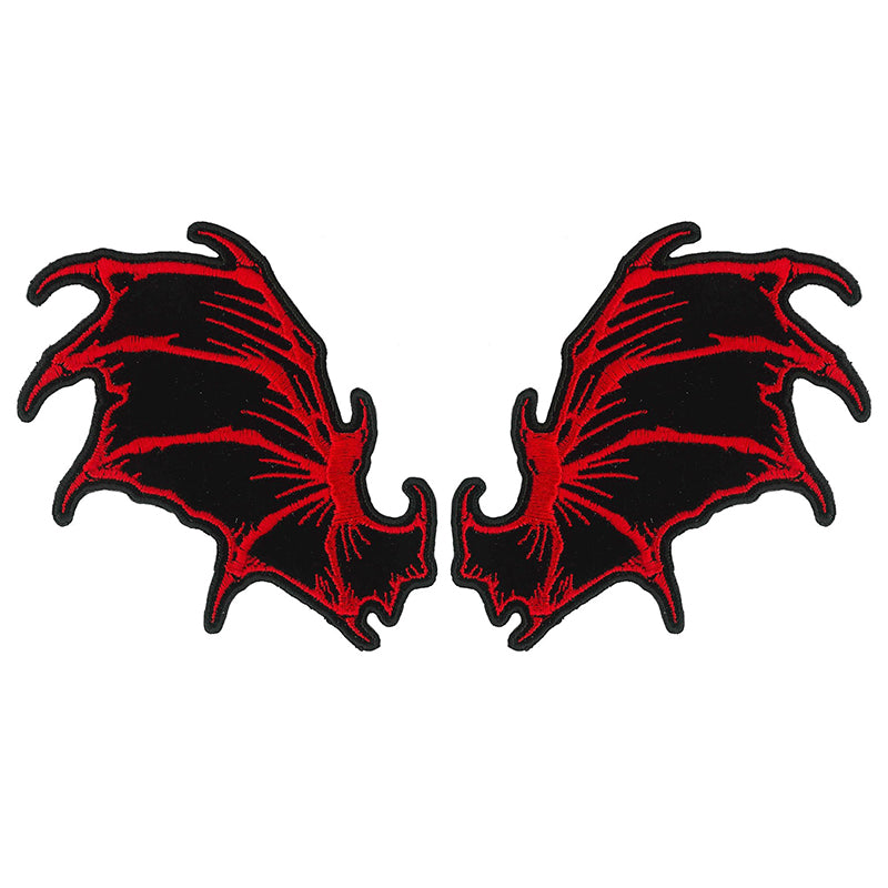 Hot Leathers PPQ1435 Dragon Wings 4" Patch