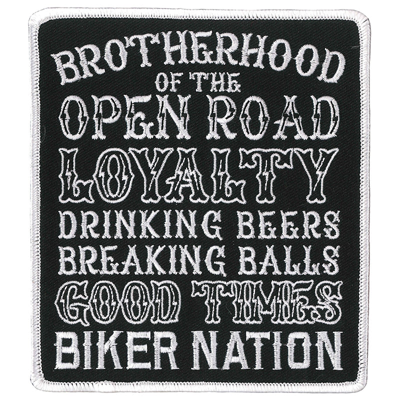 Hot Leathers PPQ1443 Brotherhood Road 5" Patch