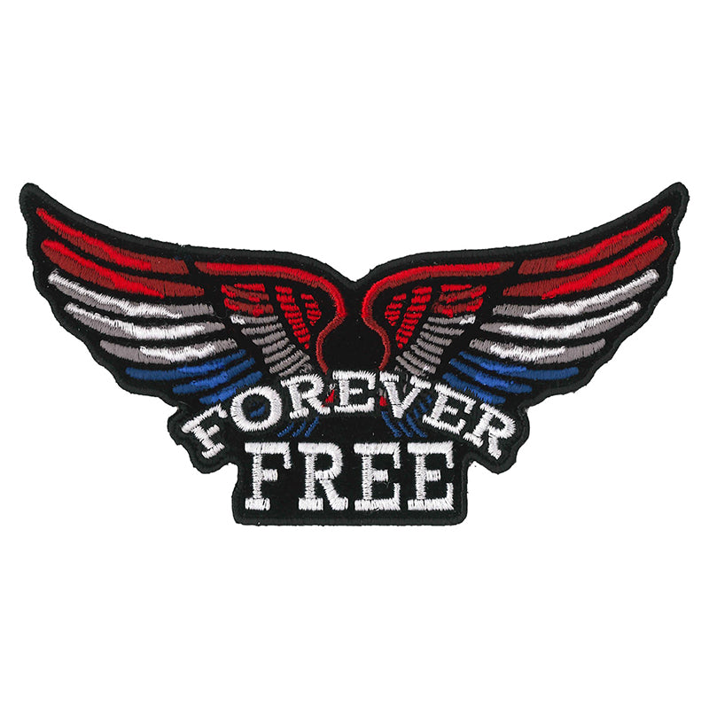 Hot Leathers PPQ1490 Flag Wings 5'' Patch