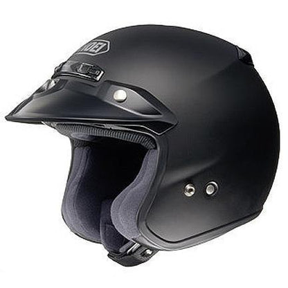 Shoei RJ Platinum R Matte Black Open Face Helmet