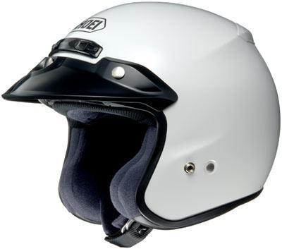 Shoei RJ Platinum R White Open Face Helmet