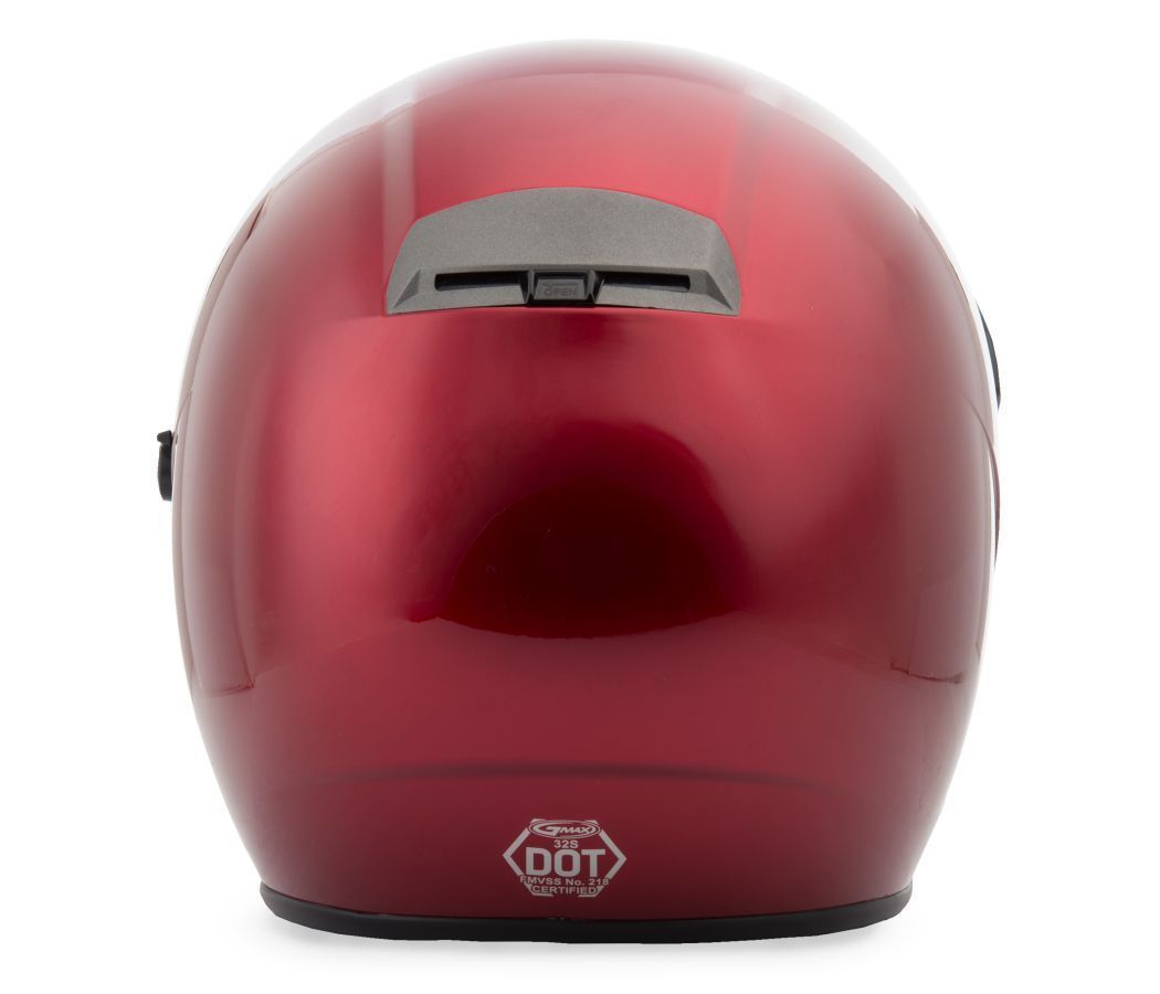 GMax GM32 Candy Red Open Face Helmet