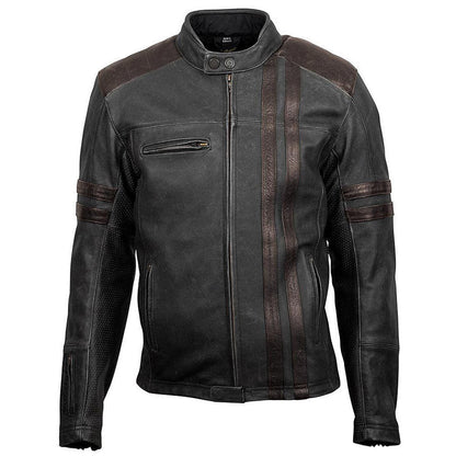 Scorpion 1909 Men's Black Leather Jacket