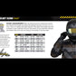 Scorpion Exo 75-1636 EXO-C110 Open-Face Helmet Azalea Black/Gold