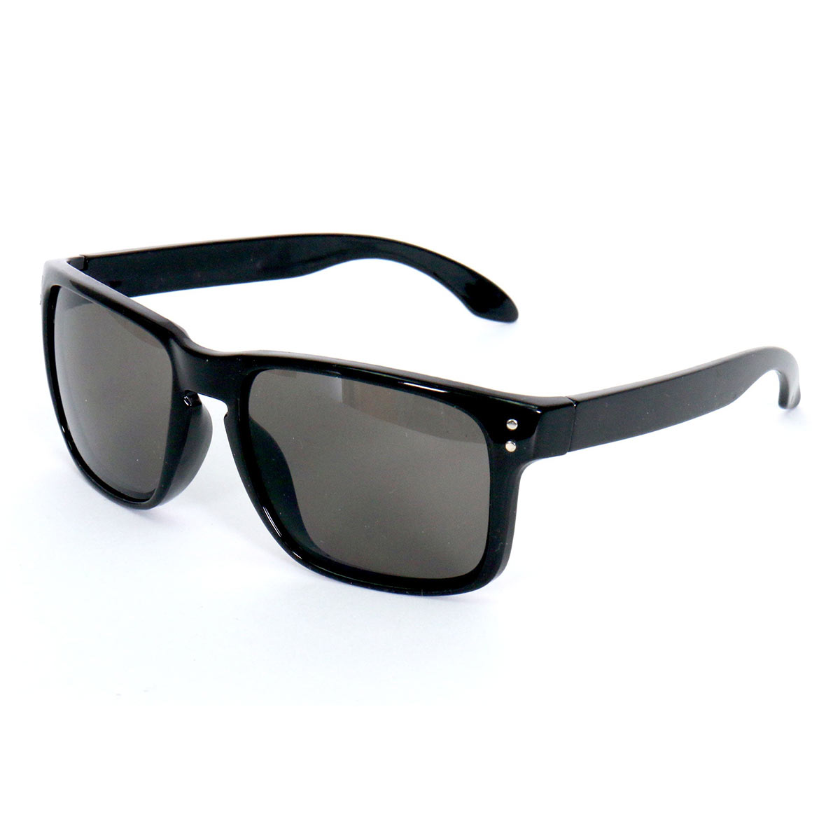 Hot Leathers SGD1076 Rumble Black Smoke Lense Sunglasses