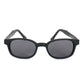 Hot Leathers SGD1079 KD's Matte Black/Smoke Sunglasses