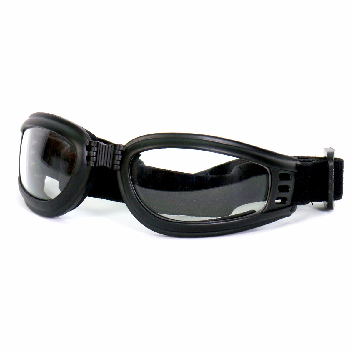 Hot Leathers SGG1018 Clear Nomad Sunglasses/Goggles