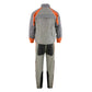 Milwaukee Leather SH2346SGO Men's Gray and Orange Water Resistant Rain Suit with Reflective Piping