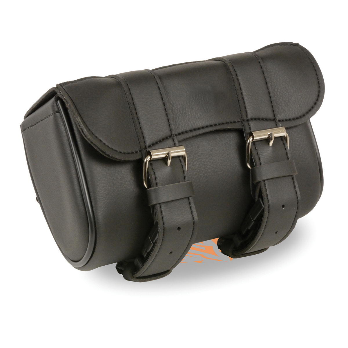 Milwaukee Leather SH42501 Black Motorcycle PVC Motorcycle Tool Bag