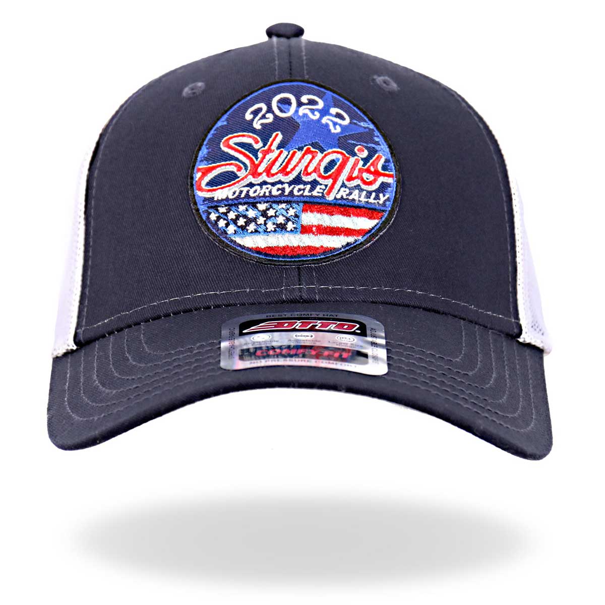 Hot Leathers SPA4278 Navy Blue with White 2022 GSSI 22 Circle Logo Hat
