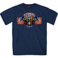 Hot Leathers SPB1070 Men’s Navy Blue 2023 Sturgis # 1 Design America T-Shirt