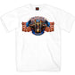 Hot Leathers SPB1071 Men’s White 2023 Sturgis # 1 Design America T-Shirt