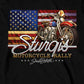 Hot Leathers SPB2094 Men's Black 2023 Sturgis Rally Rushmore Long Sleeve Shirt
