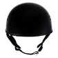 Outlaw T68 'The O.G.' Gloss Black Advanced DOT Skull Cap Motorcycle Helmet