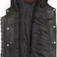 Hot Leathers VSL1010 Ladies Black Lambskin Side Lace Vest