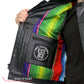 Hot Leathers VSM1057 Men’s Black 'Mexican Blanket' Conceal and Carry Leather Vest