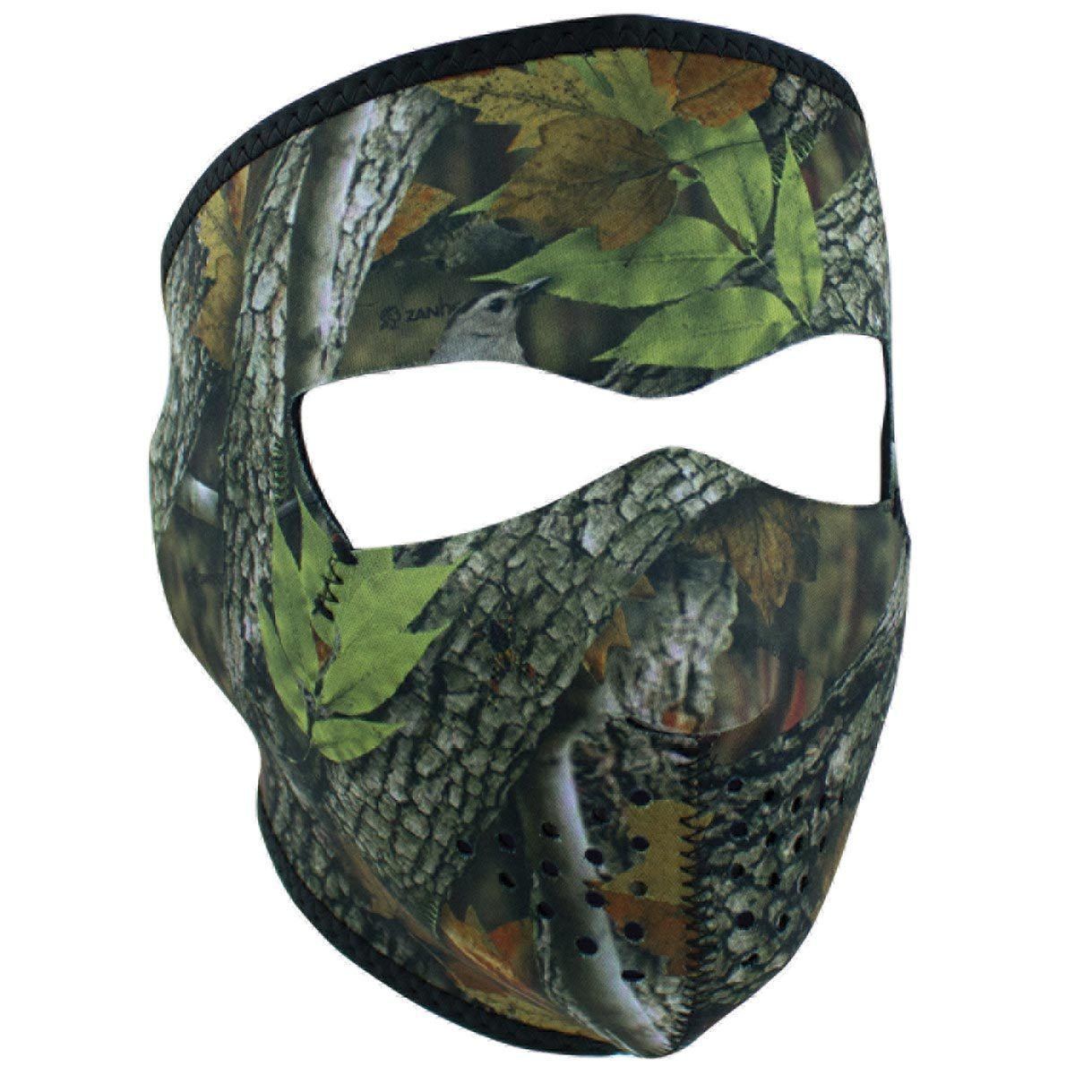 ZanHeadgear WNFM238 Neoprene Forest Camo Full Face Mask