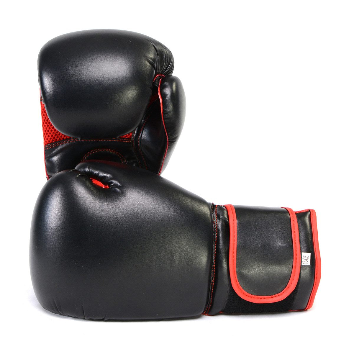 X-Fitness XF2000 Gel Boxing Kickboxing Punching Bag Gloves-BLK/RED