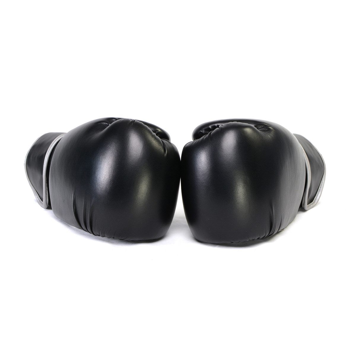 X-Fitness XF2000 Gel Boxing Kickboxing Punching Bag Gloves-BLK/SILVER
