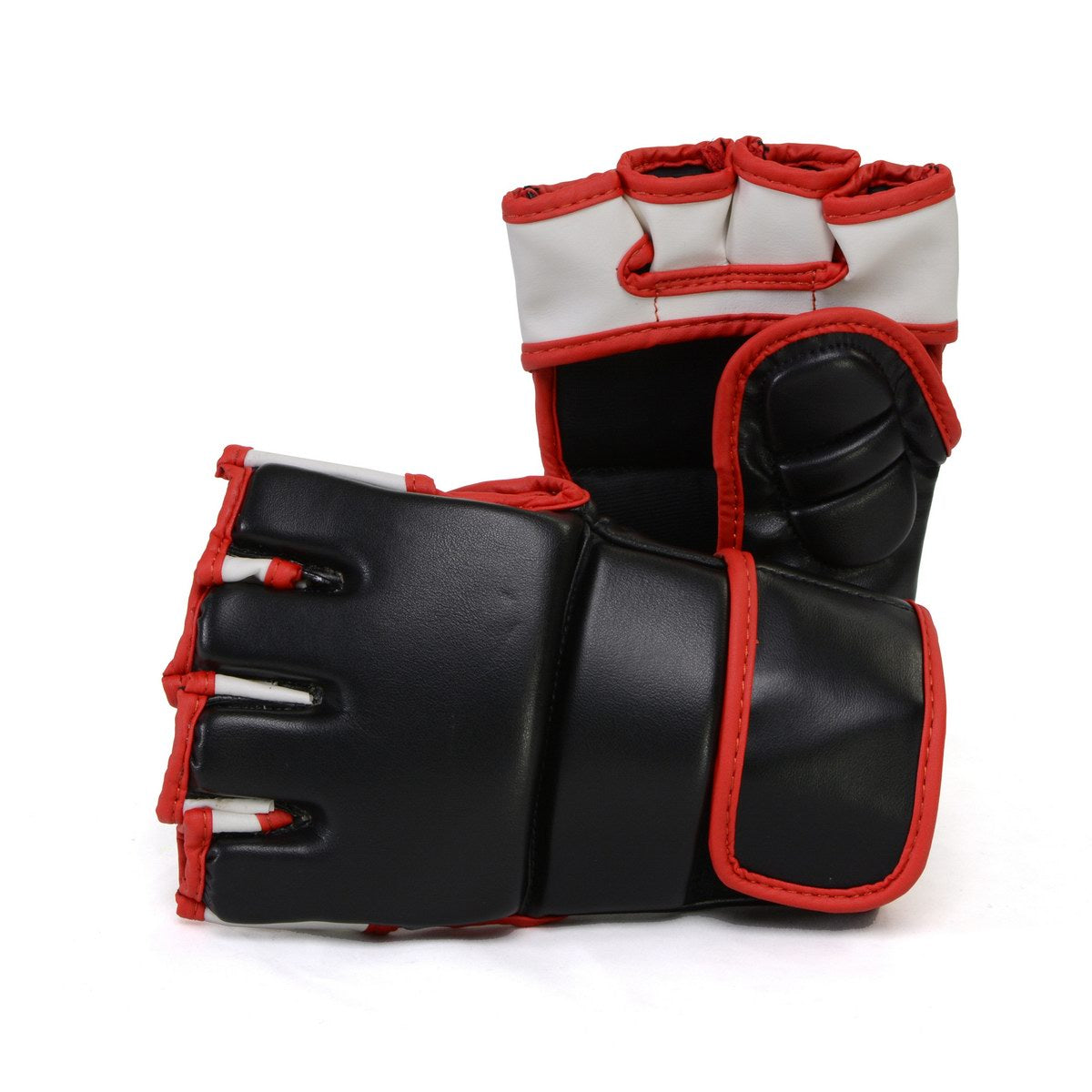 X-Fitness XF2002 MMA Grappling Gloves-BLK/RED