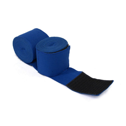 X-Fitness XF3003 Elastic Professional 180 inch Handwraps-BLUE