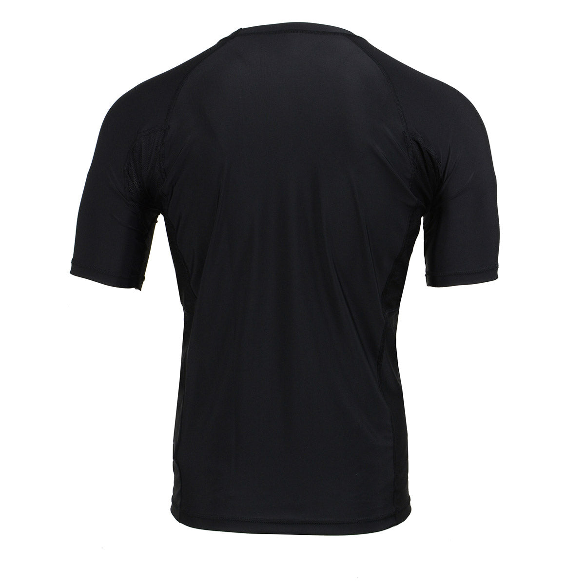 X-Fitness XFM7001 Men's Black Short Sleeve Compression Rash Guard Athletic Shirt- MMA, BJJ, Wrestling, Cross Training