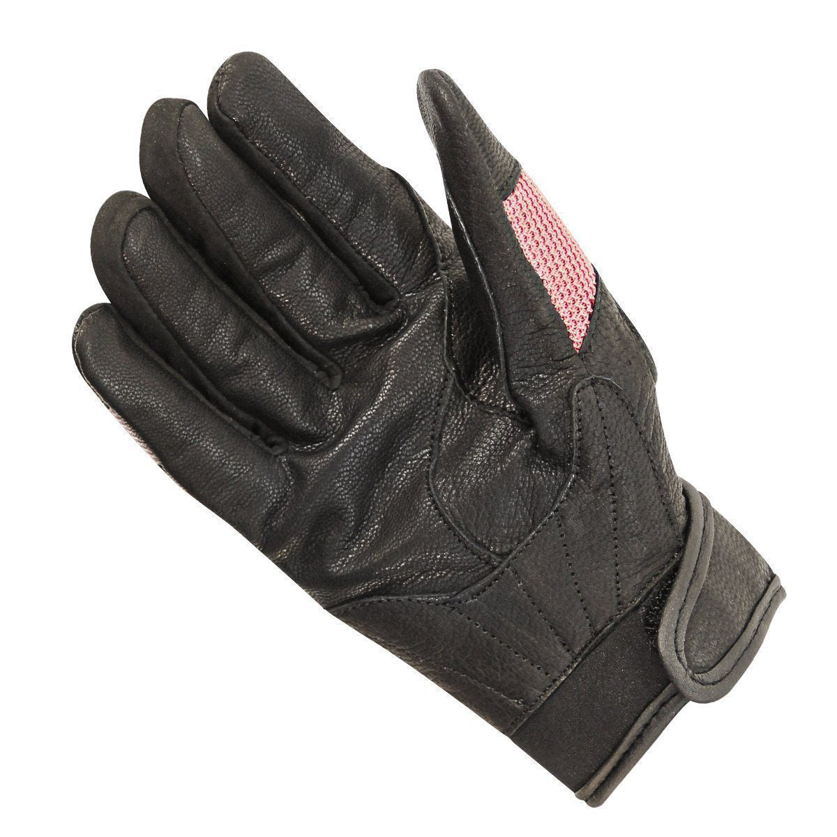 Xelement XG80206 Women's Black and Pink Mesh Cool Rider Motorcycle Gloves