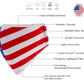 Xelement XS8001 USA Made 'American Flag' Protective Face Mask