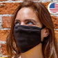 Xelement XS8003 (Multi-Pack) 'Black' USA Made 100 % Cotton Protective Face Mask